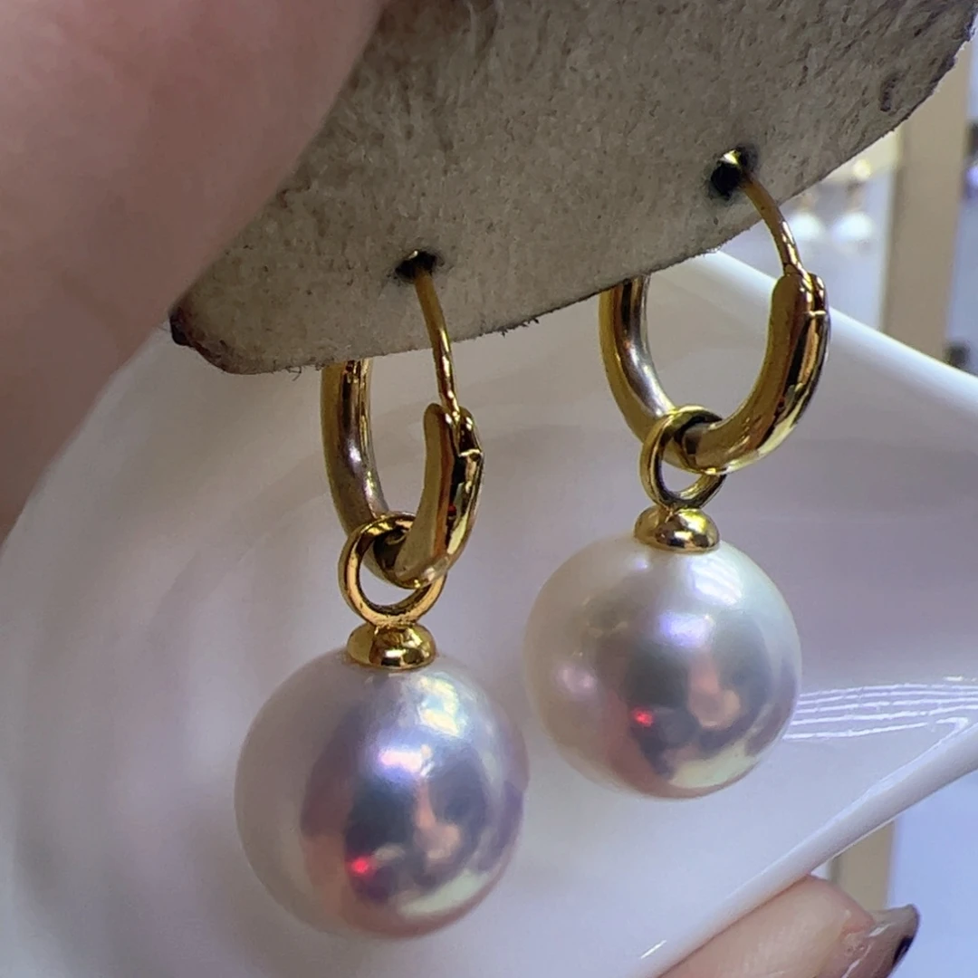 淡水珍珠耳饰未镶嵌