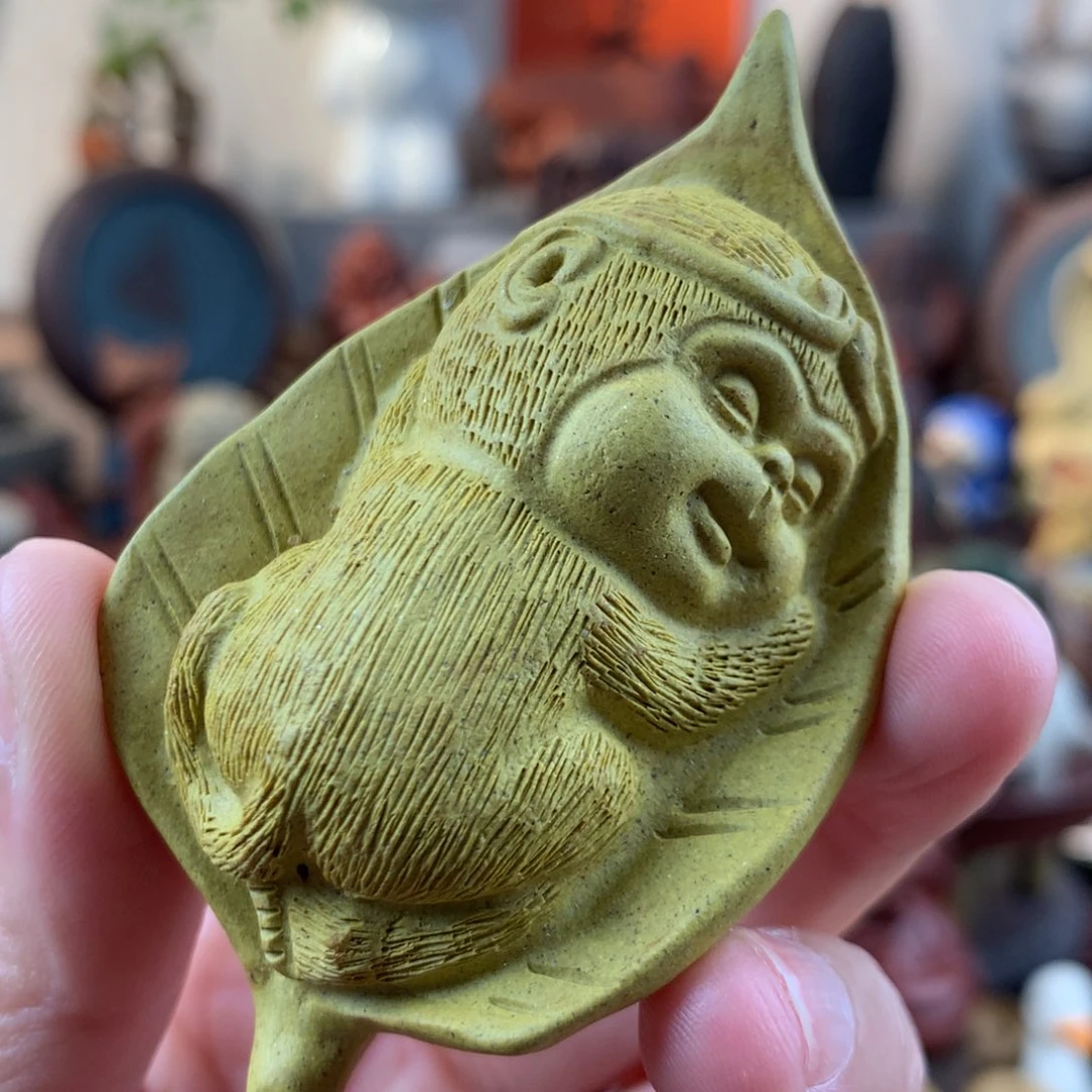 紫砂茶宠一叶封侯就是你