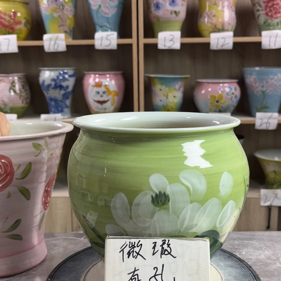 景德镇陶瓷花盆花盆