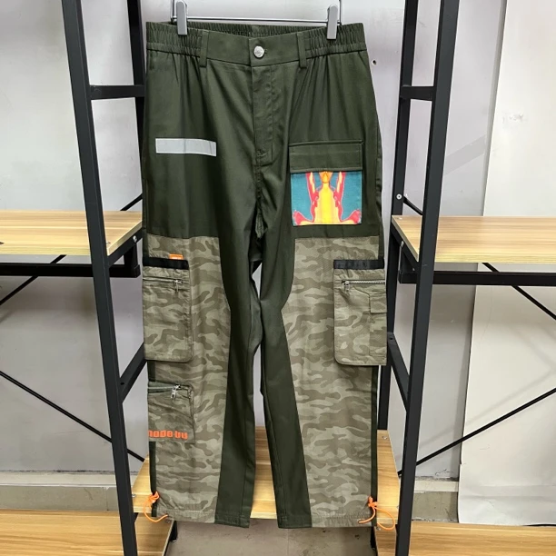 C2门店21&90男士潮牌休闲裤MAC35KZ2100-0633