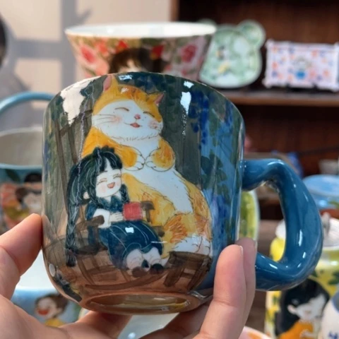 炉景德镇釉下手绘陶瓷