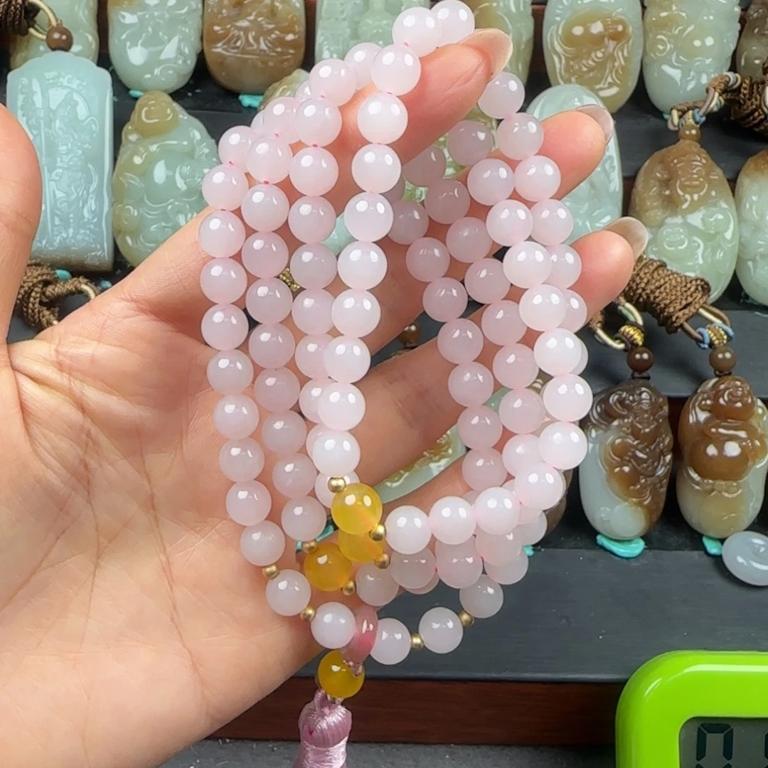 简***单和田玉未镶嵌手链