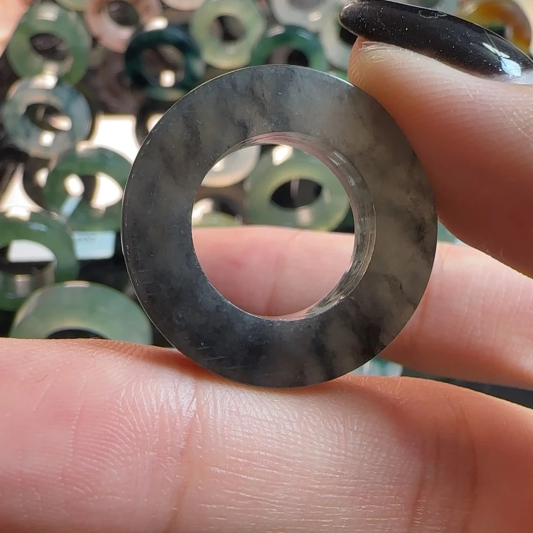 *****定制翡翠未镶嵌14圈