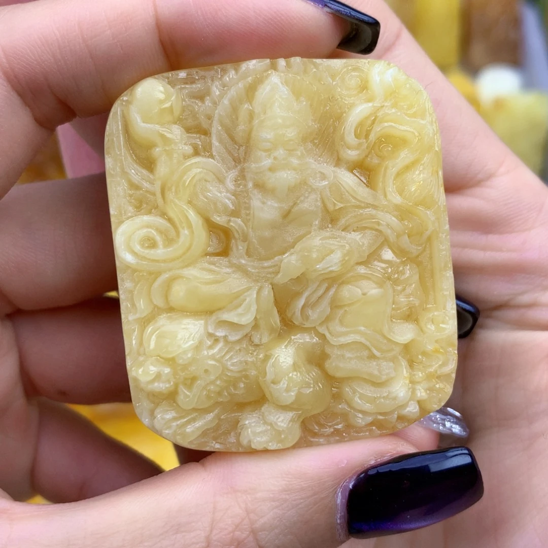 琥珀未镶嵌裸石48×42