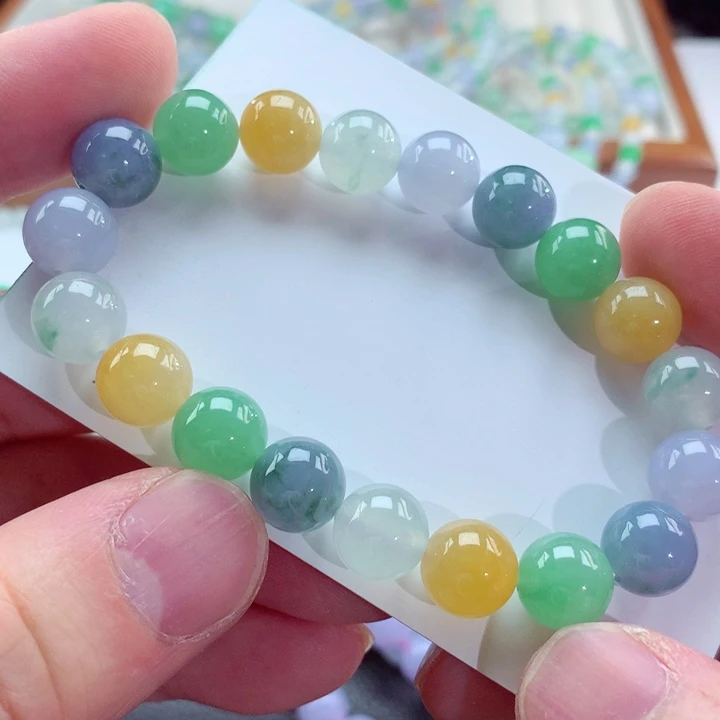 未镶嵌手链翡翠翡翠