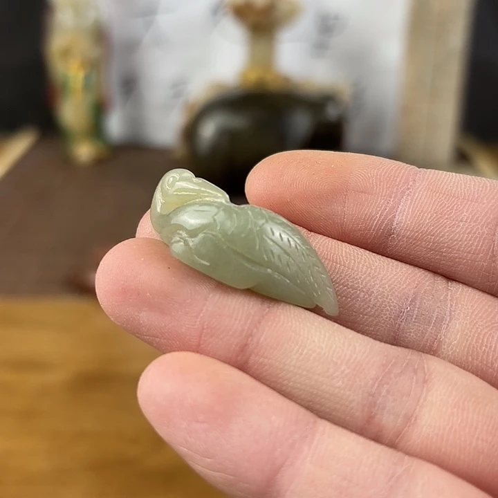 和田玉挂件未镶嵌豁***客