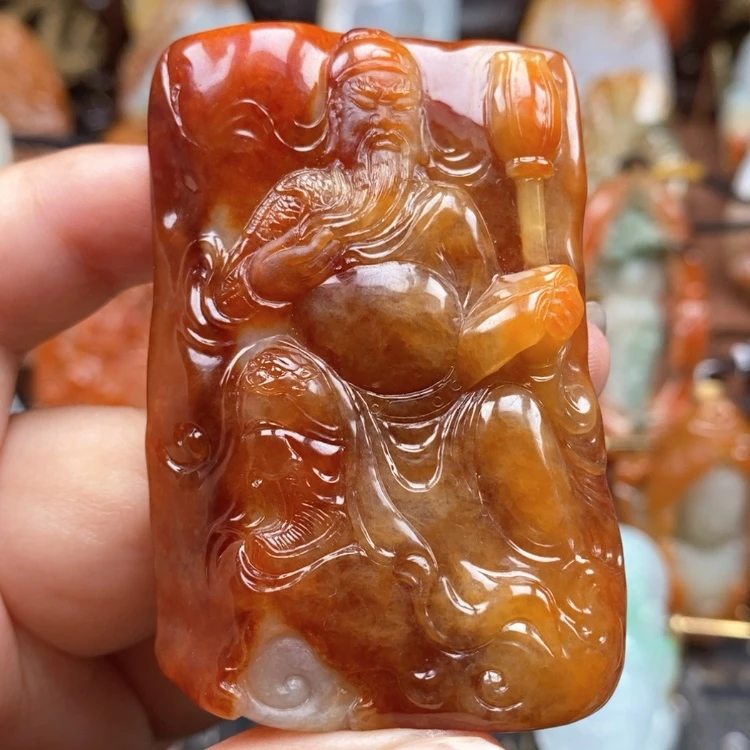 【闪购商品】颈饰未镶嵌翡翠@***红