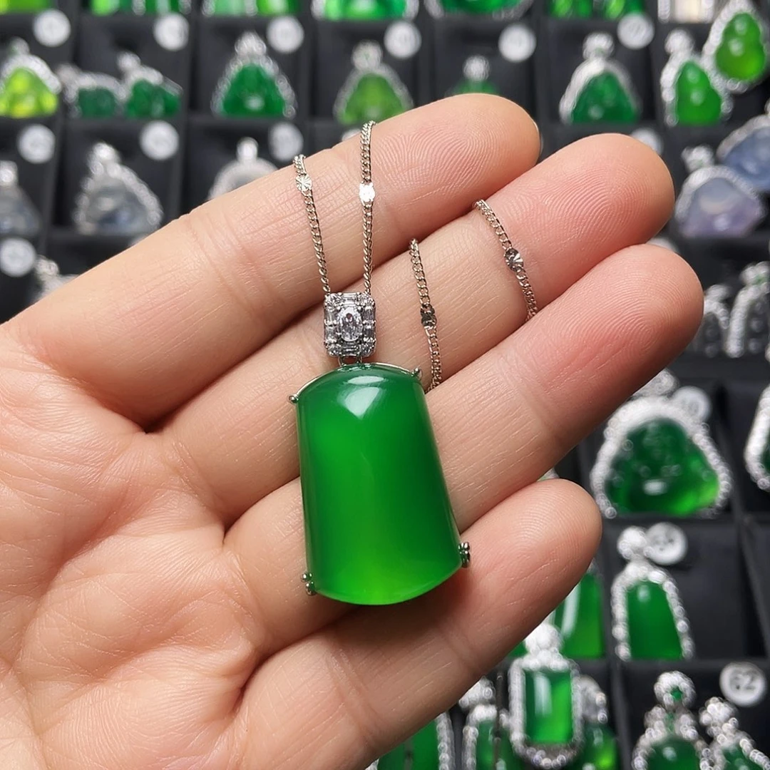 玛瑙/玉髓合金颈饰