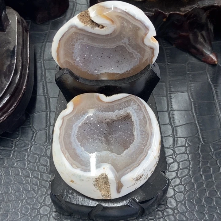 水晶珠宝半成品未镶嵌聚宝盆