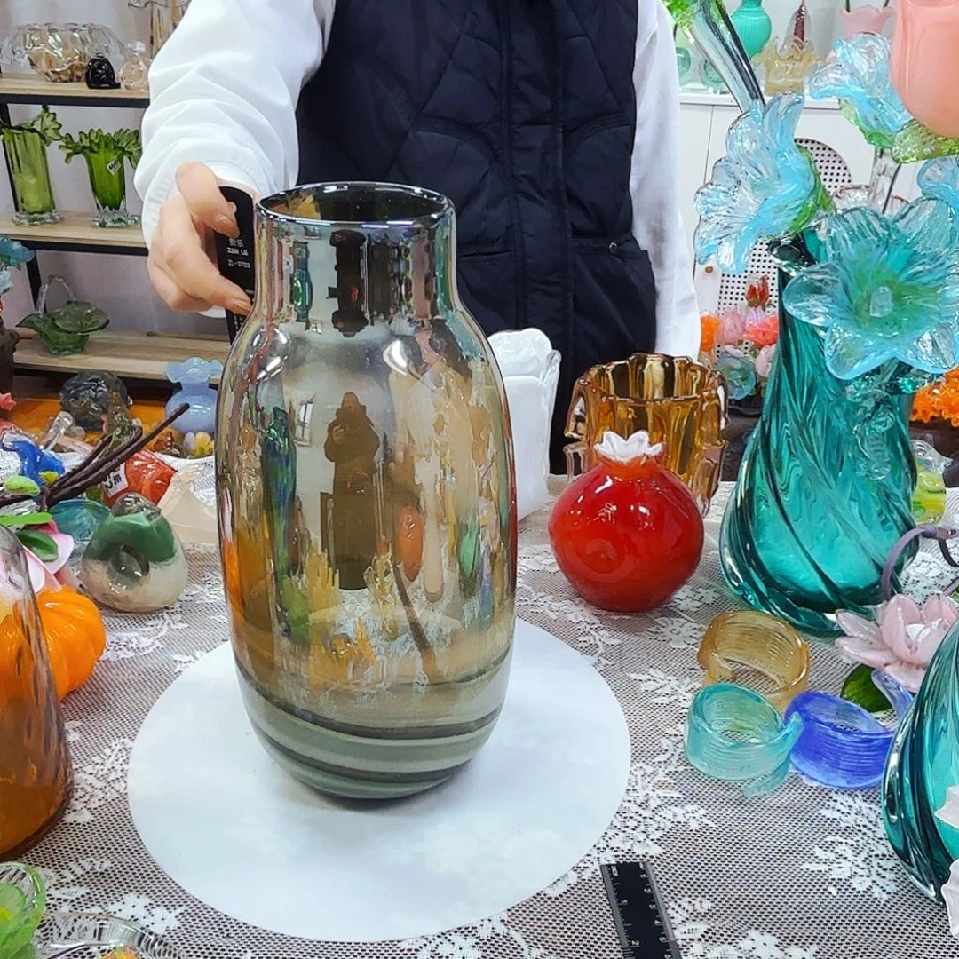 琉璃花瓶花器艺术品