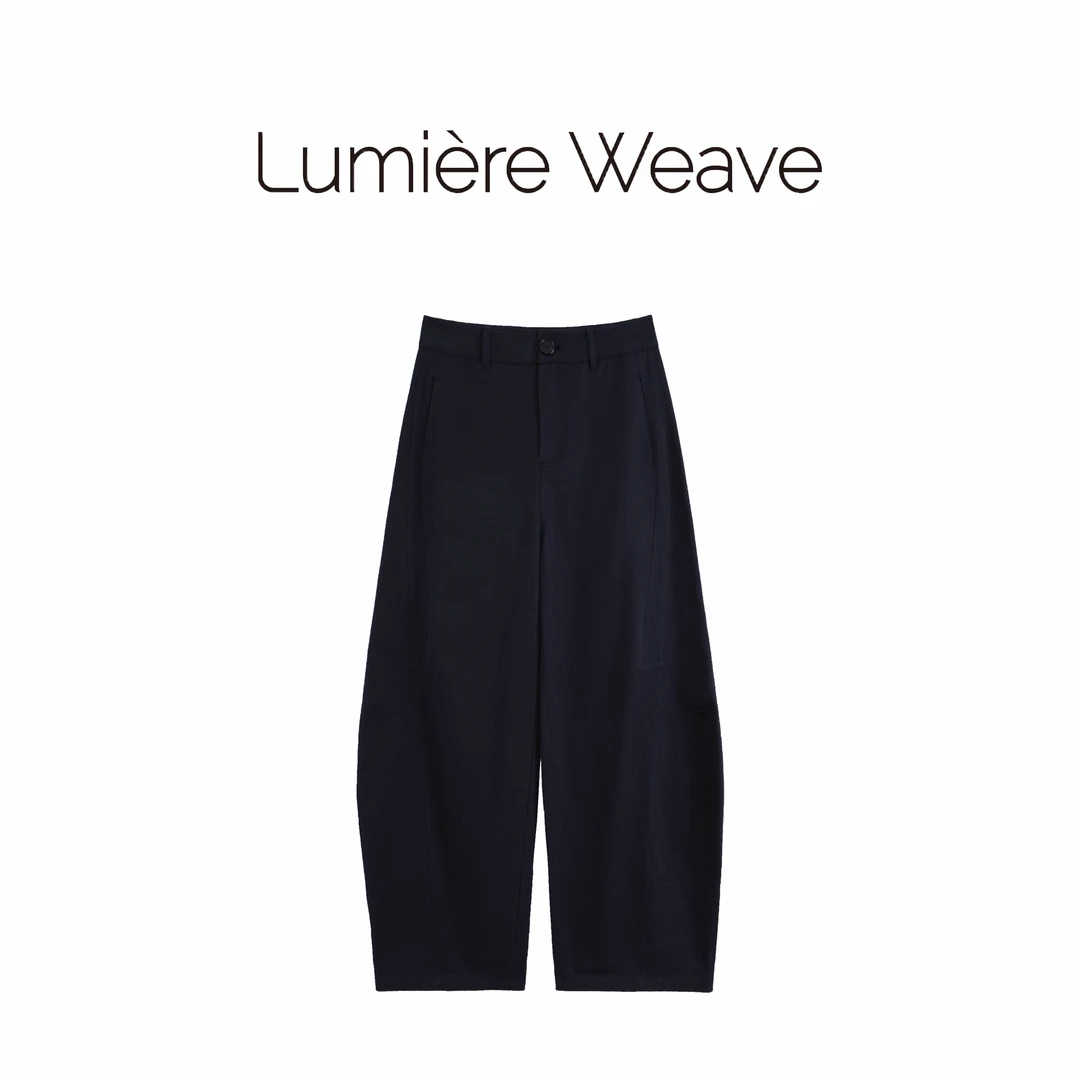 LumièreWeave 【月诗集】 LWKA1004休闲直筒裤