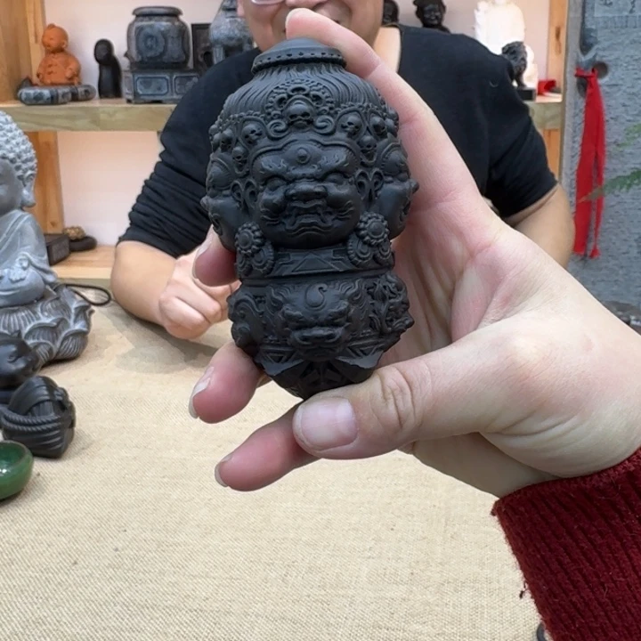 西安石晋錾石雕手工雕刻摆件