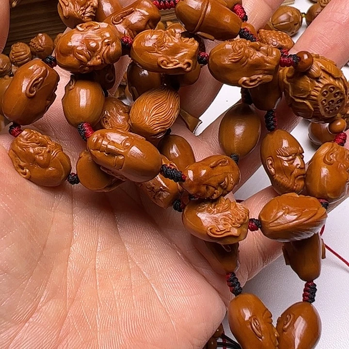 拾***叁橄榄核吊坠橄榄核雕刻