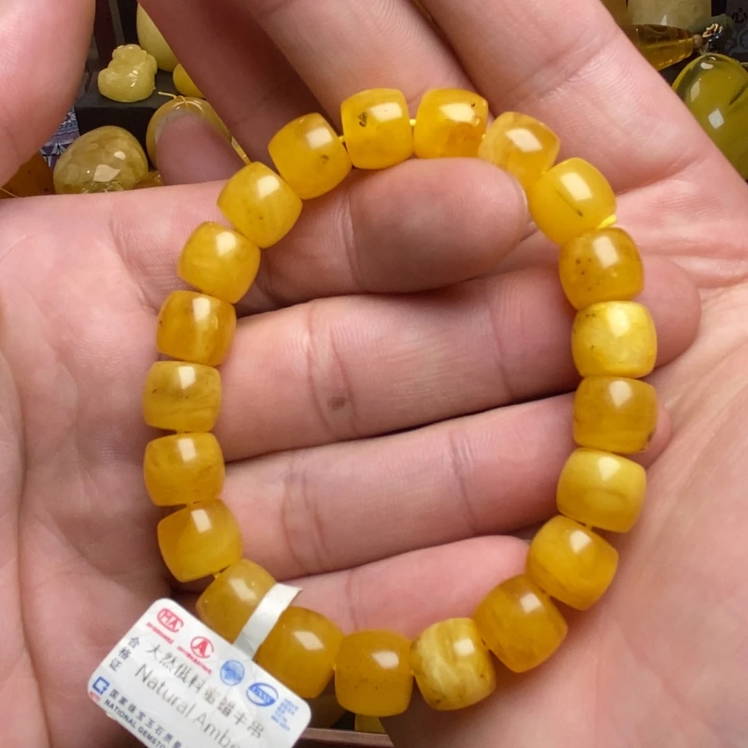 琥珀未镶嵌裸石蜜蜡