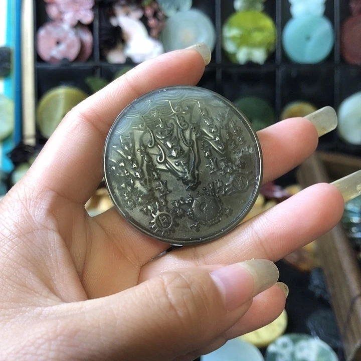 未镶嵌岫玉岫玉挂件