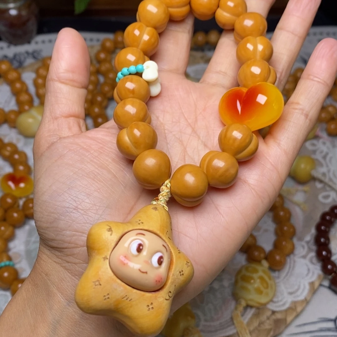 猴头核桃吊坠屁桃15加