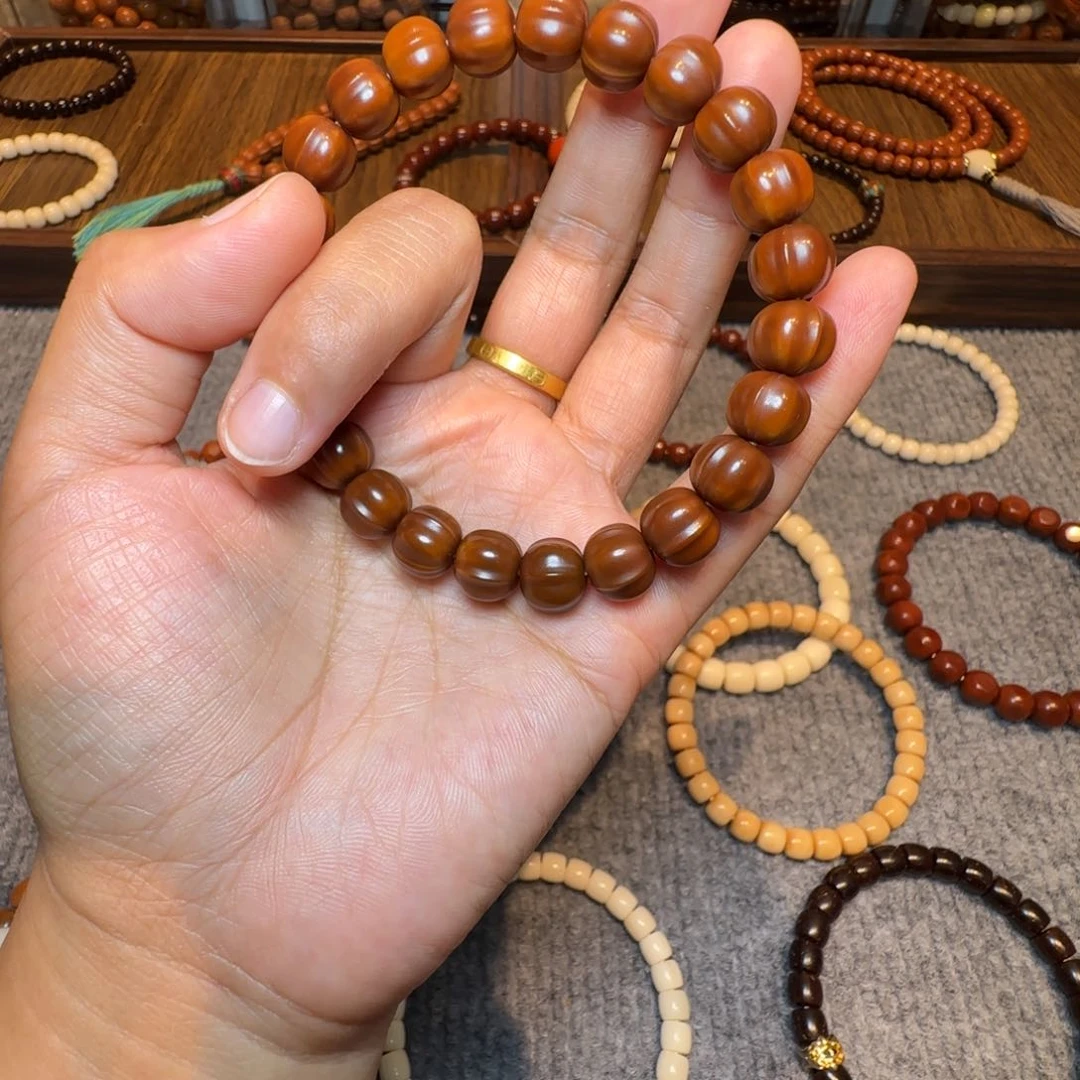 手串猴头核桃当**是瑕疵款四花鲨鱼背 介意慎拍