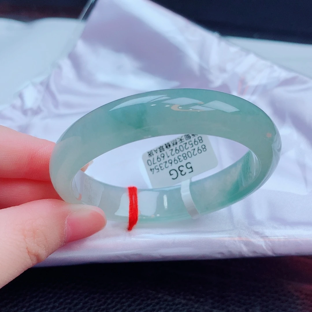 翡翠未镶嵌手镯缅甸天然翡翠A货手镯