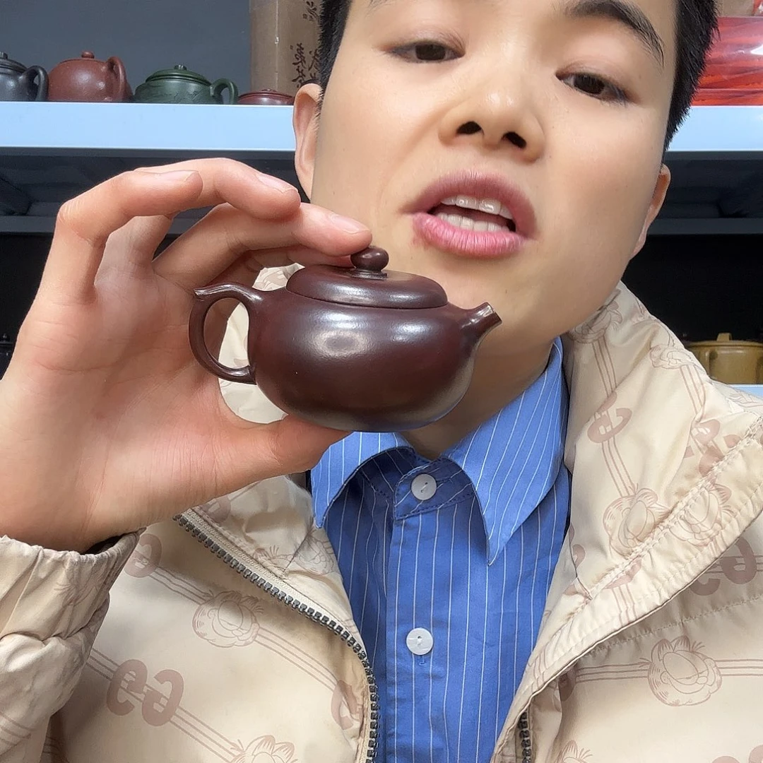 紫砂茶壶民间手艺人全手工制作