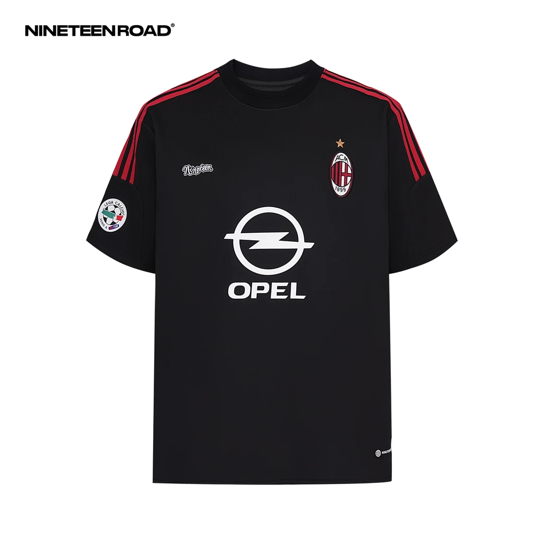 【AC Milan】-02/03赛季-日常-潮流百搭美式球衣宽松重磅圆领-T恤