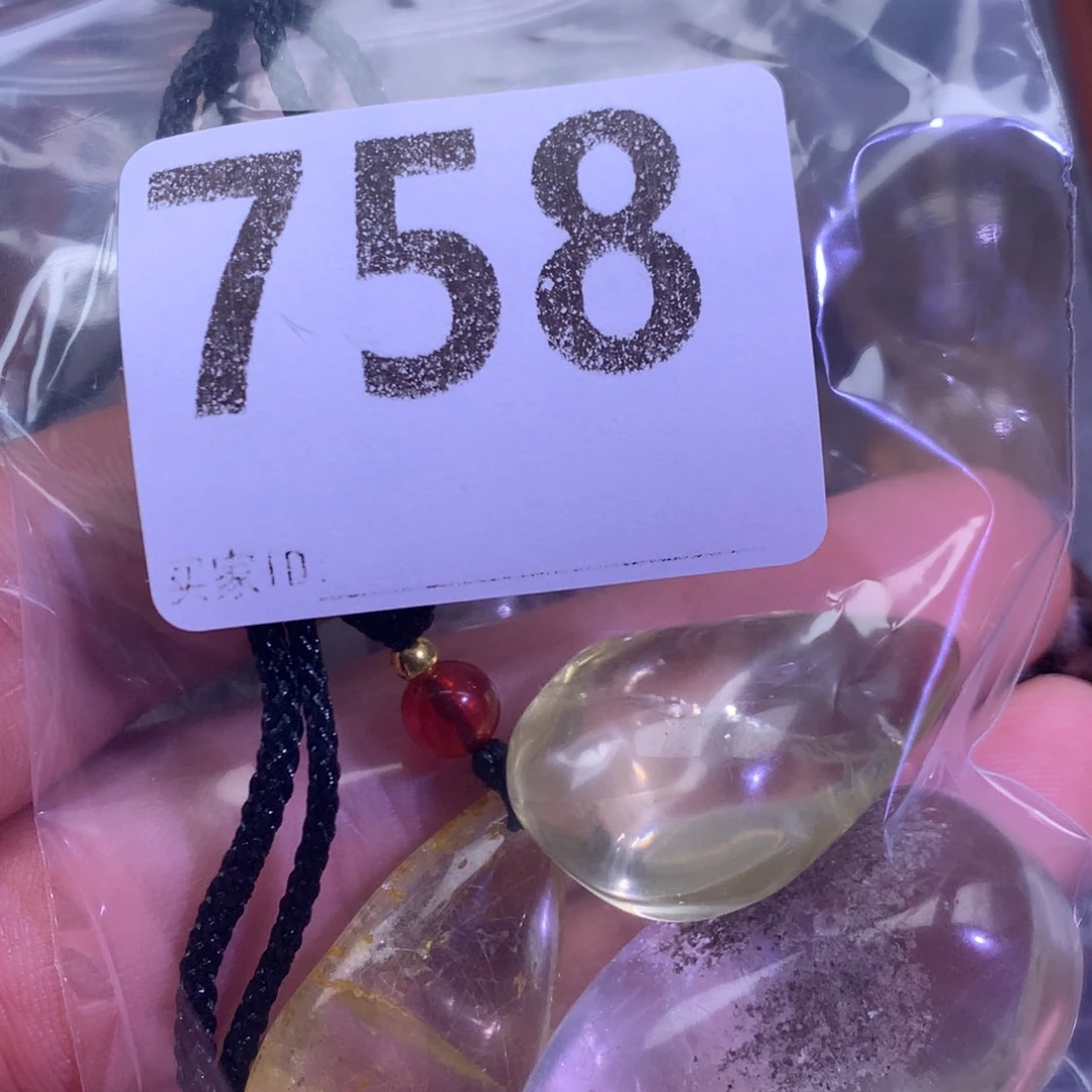 马***哥未镶嵌颈饰水晶天然水晶石吊坠