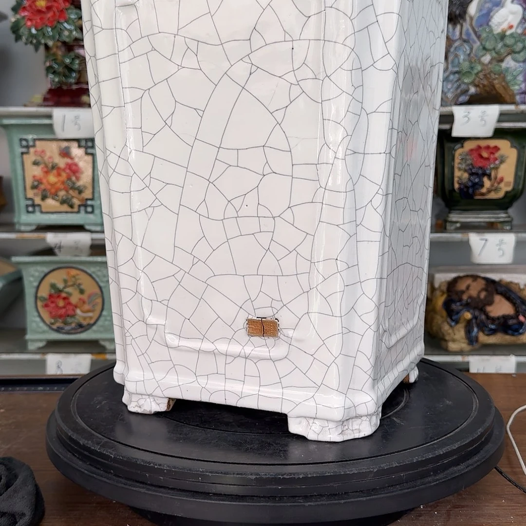 红陶八*后石湾盆，66