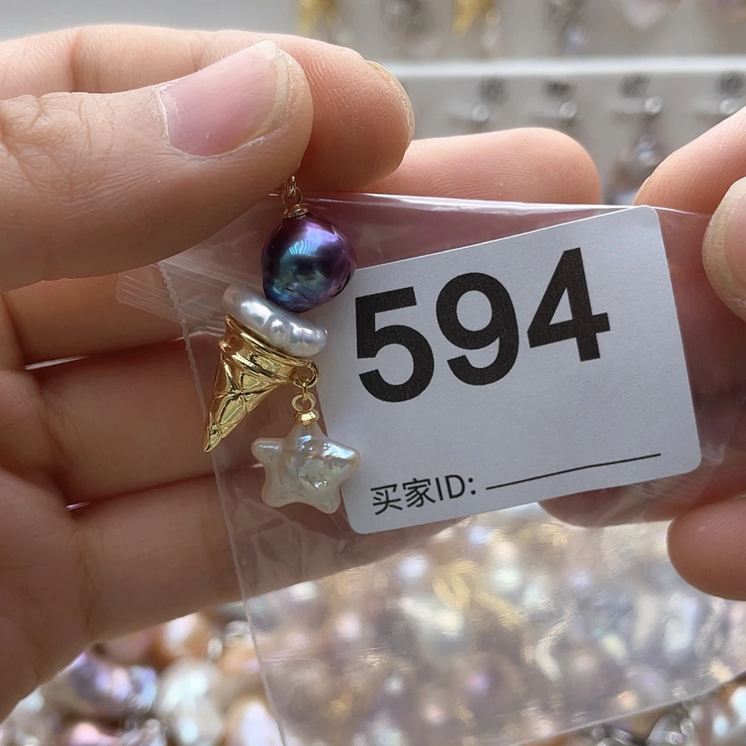 淡水珍珠未镶嵌颈饰蛋**家