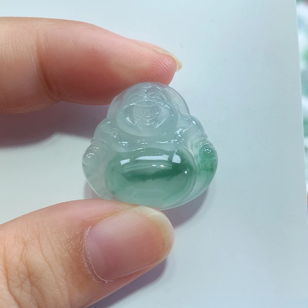 颈饰未镶嵌翡翠佛