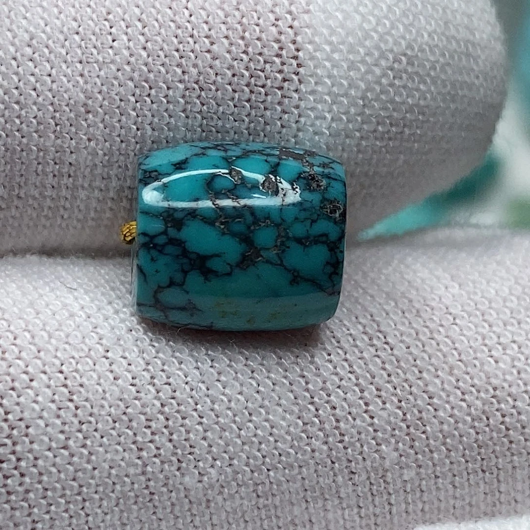 绿松石未镶嵌天然原矿 带武汉地大证书