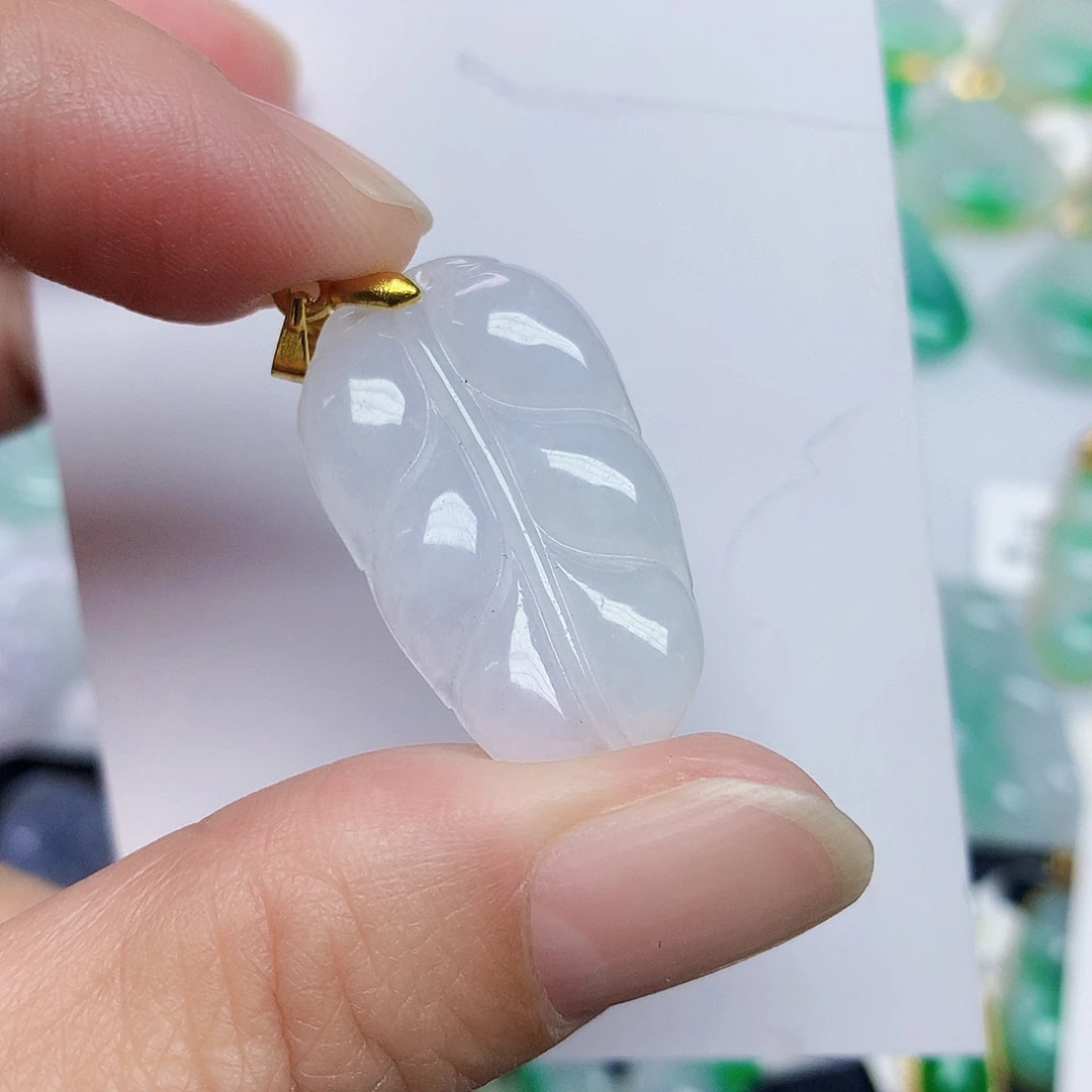 翡翠未镶嵌颈饰356788