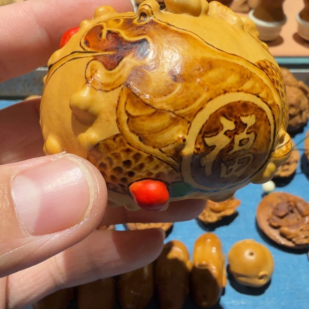 看***看橄榄核手串/手链核雕单籽