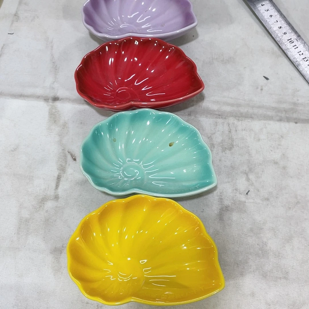 瓷片晓*冰微瑕陶瓷餐具6个颜色