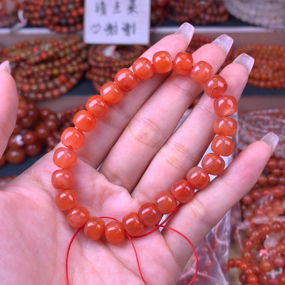 未镶嵌手链南红玛瑙卡8