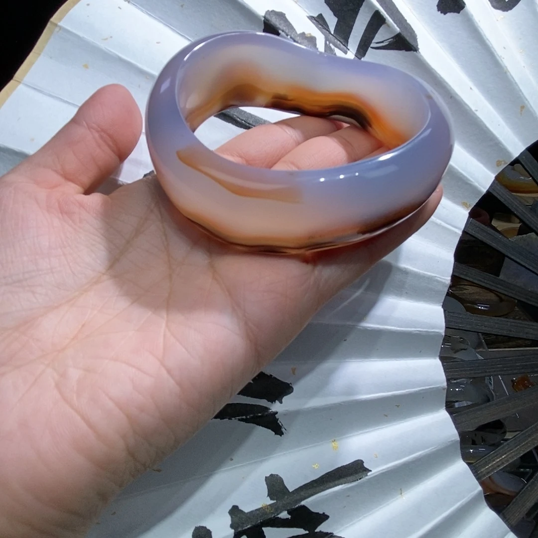 玛瑙/玉髓手镯未镶嵌树**止