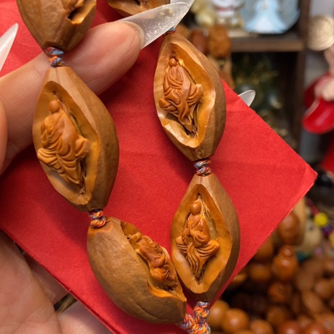 橄榄核手串/手链镂空无相