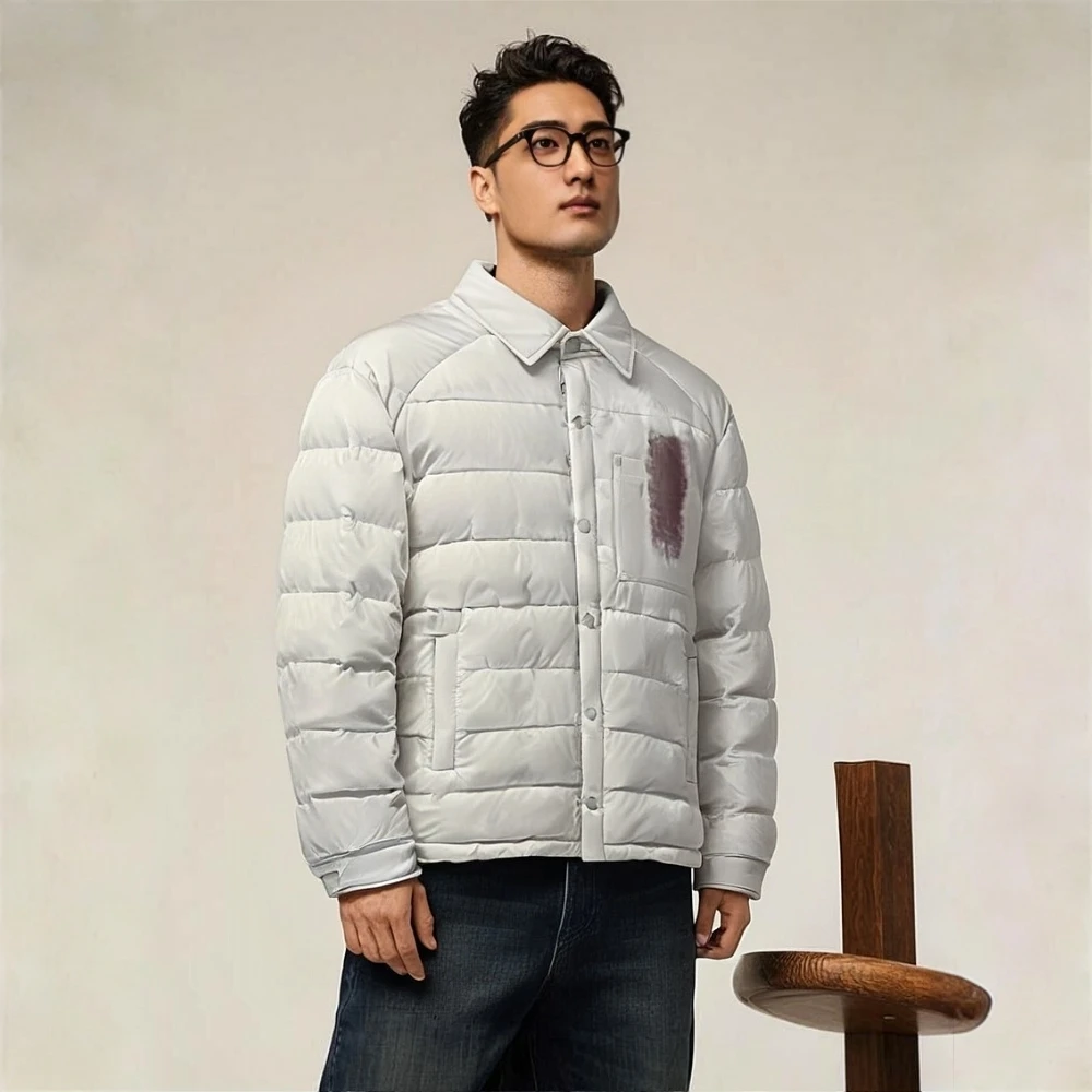 男款时尚潮流冬季羽绒服8079