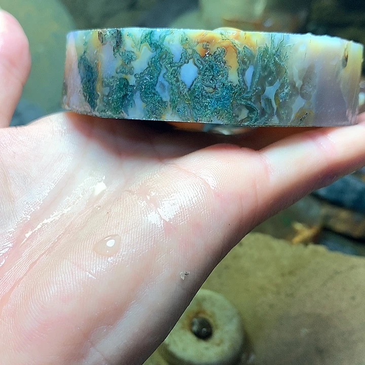 定制玛瑙淡**兔定制手镯