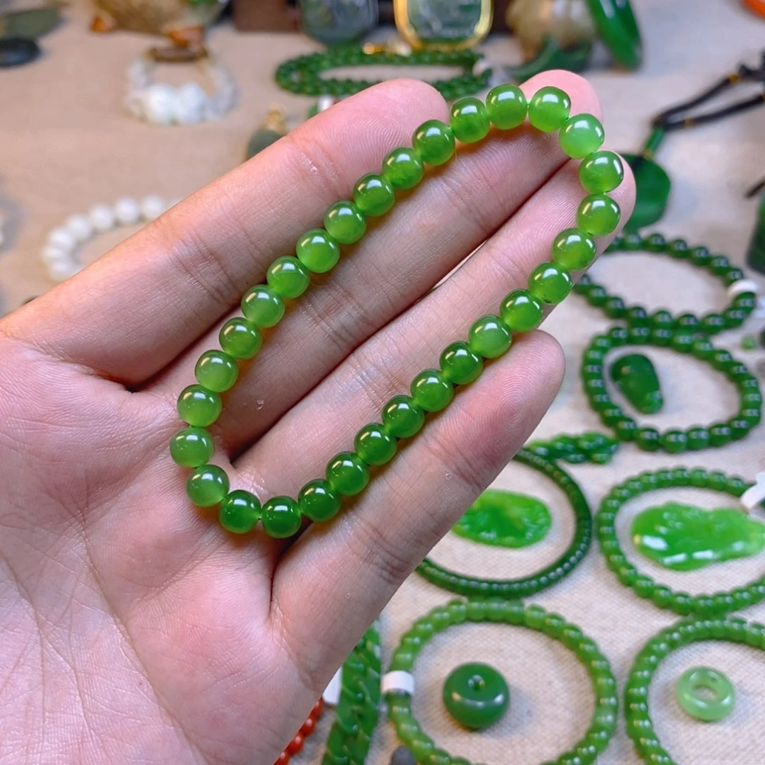 银***泉颈饰未镶嵌和田玉