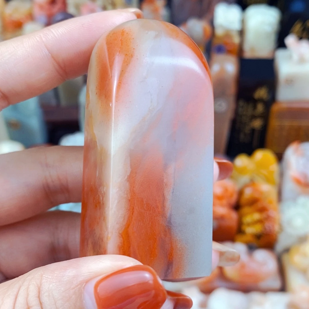 寿山石印石立**学手工篆刻