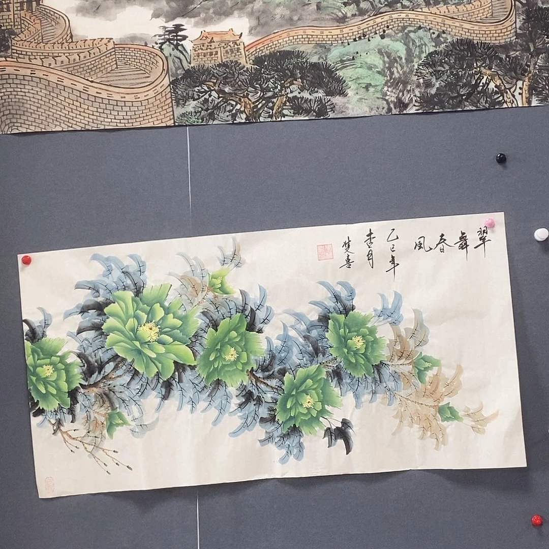 国画李双喜50/100手绘画芯