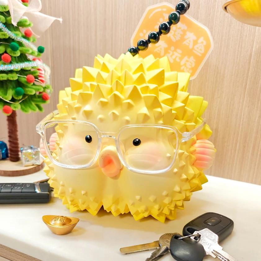 动物帮帮大莲莲有鱼家居树脂摆件可爱潮玩手办玄关礼物装饰原创IP