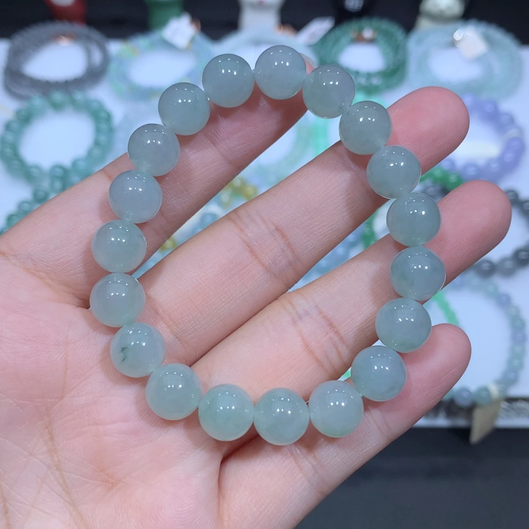 未镶嵌手串翡翠天然
