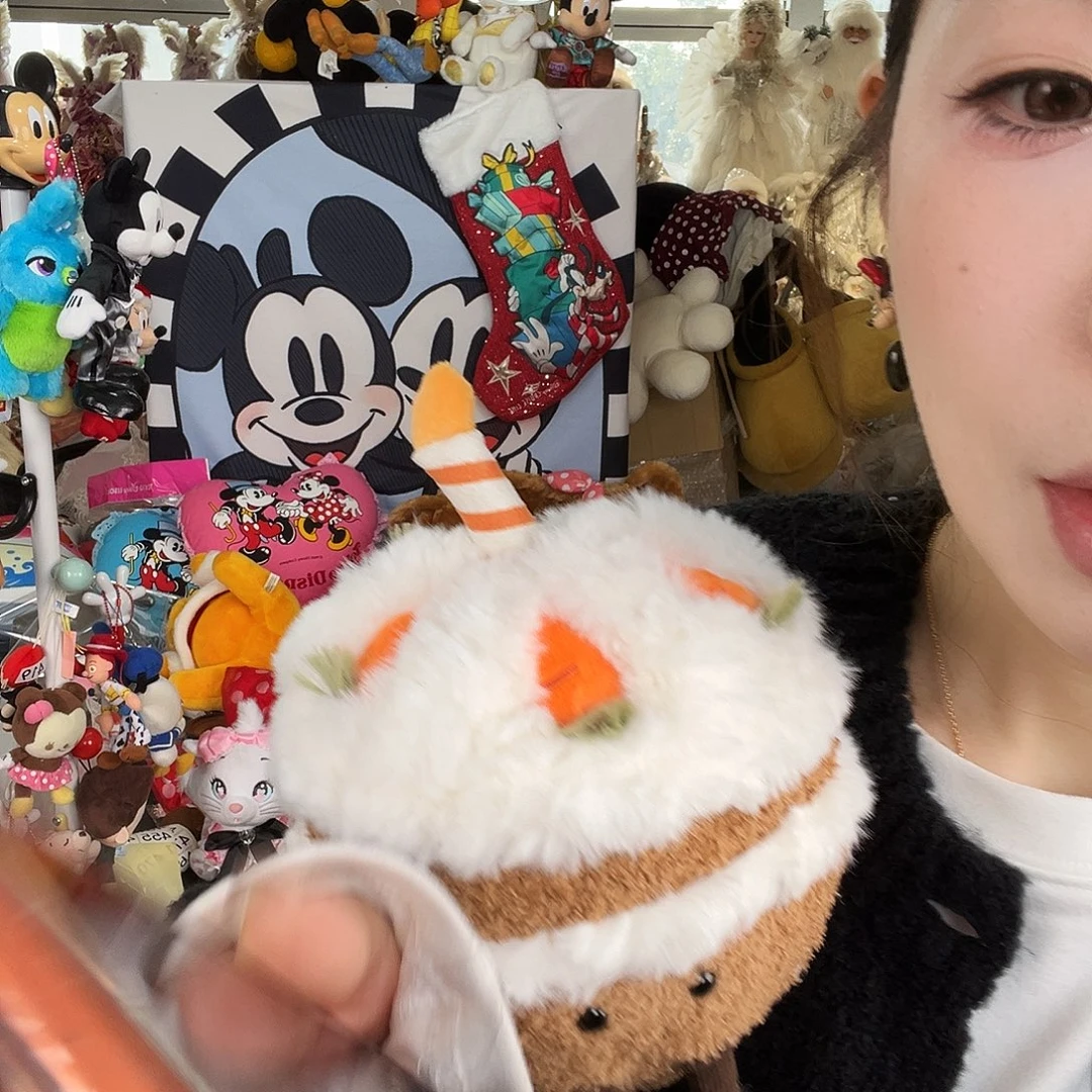 今***蛋毛绒454号胡萝卜蛋糕