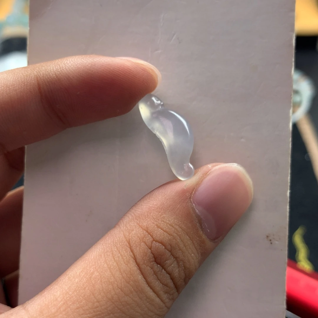 翡翠未镶嵌颈饰58555555