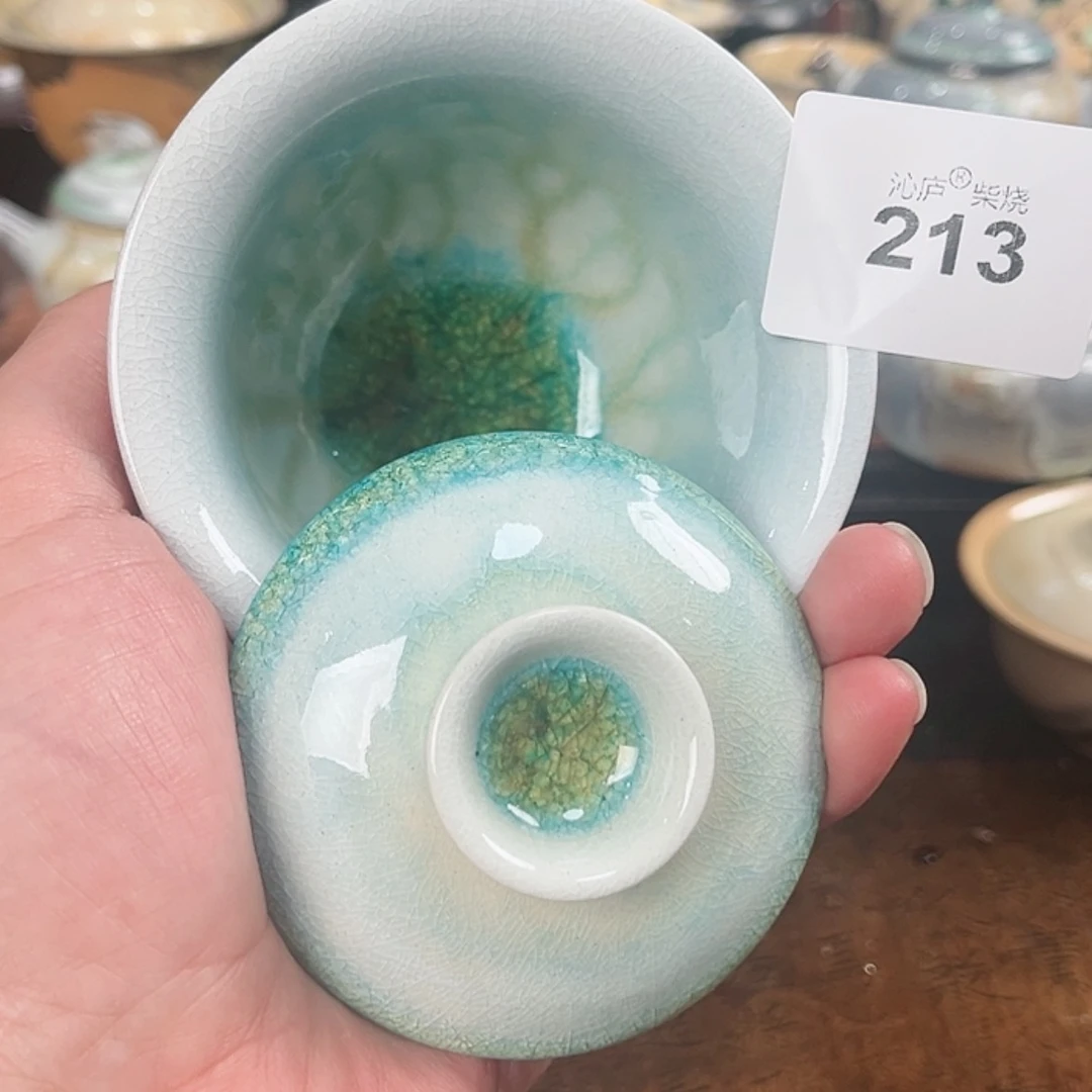 【闪购商品】沁庐柴窑古法柴烧全手工茶具