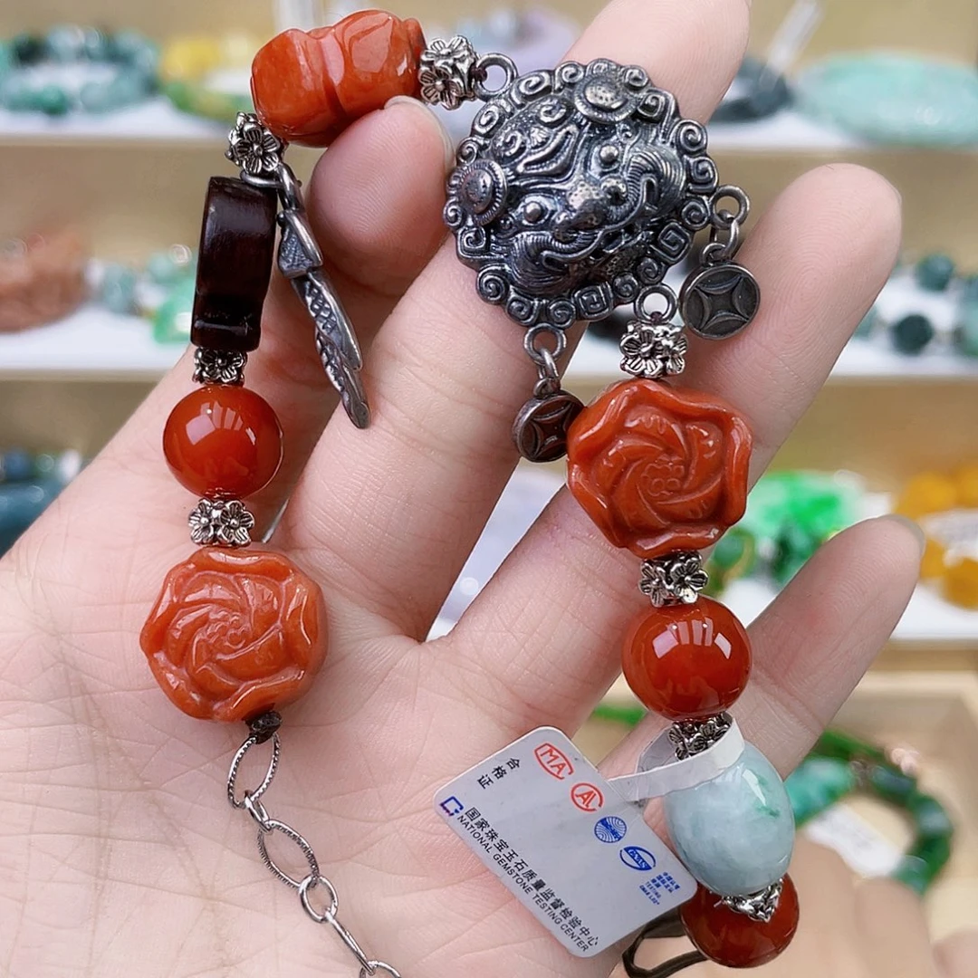 翡翠未镶嵌手链手链