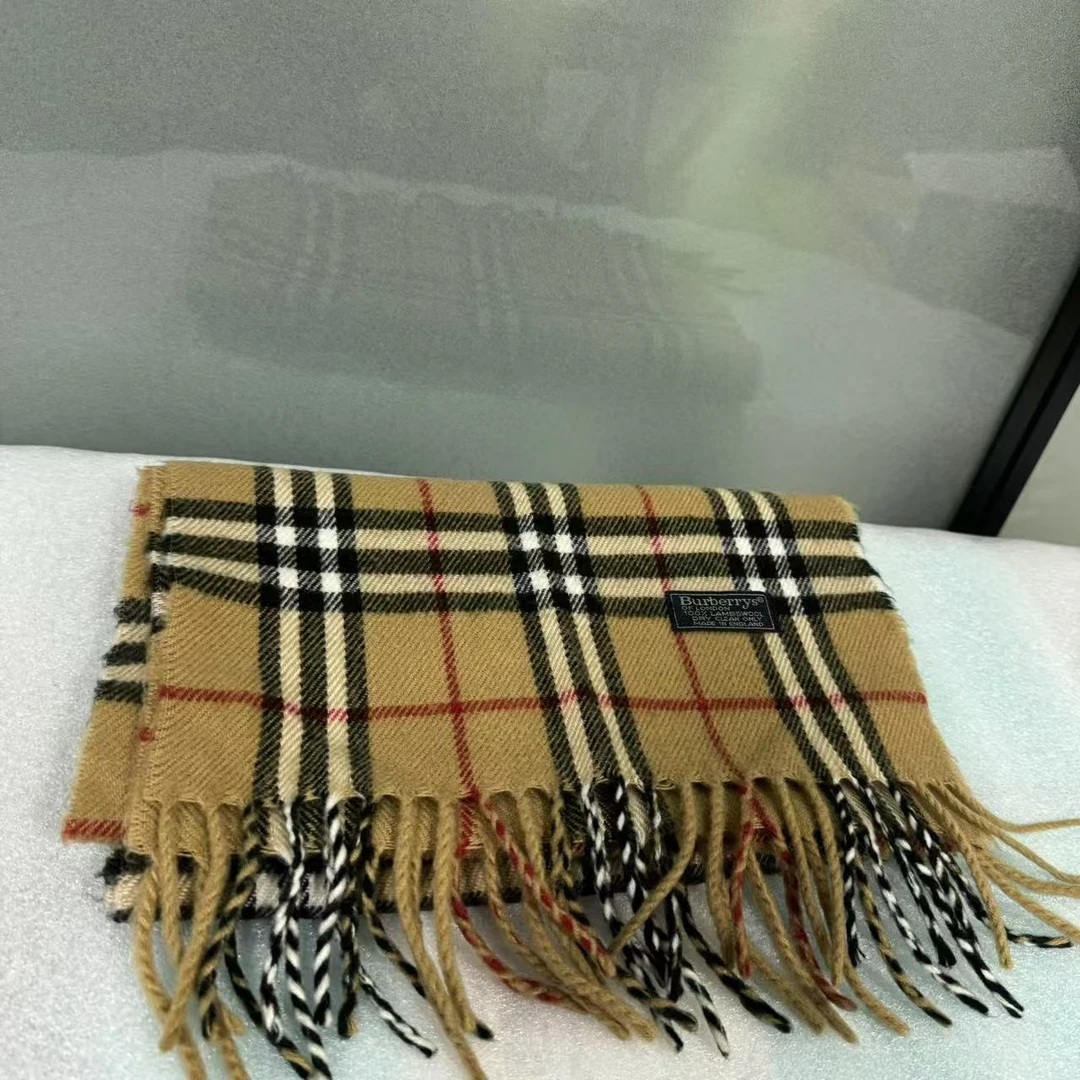 95新 BURBERRY/博柏利 乱乱子中古/围巾/92022