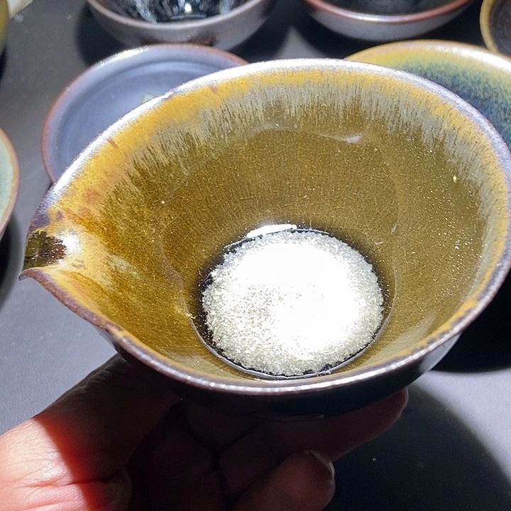 伟***哥茶盏86 建窑建盏微瑕