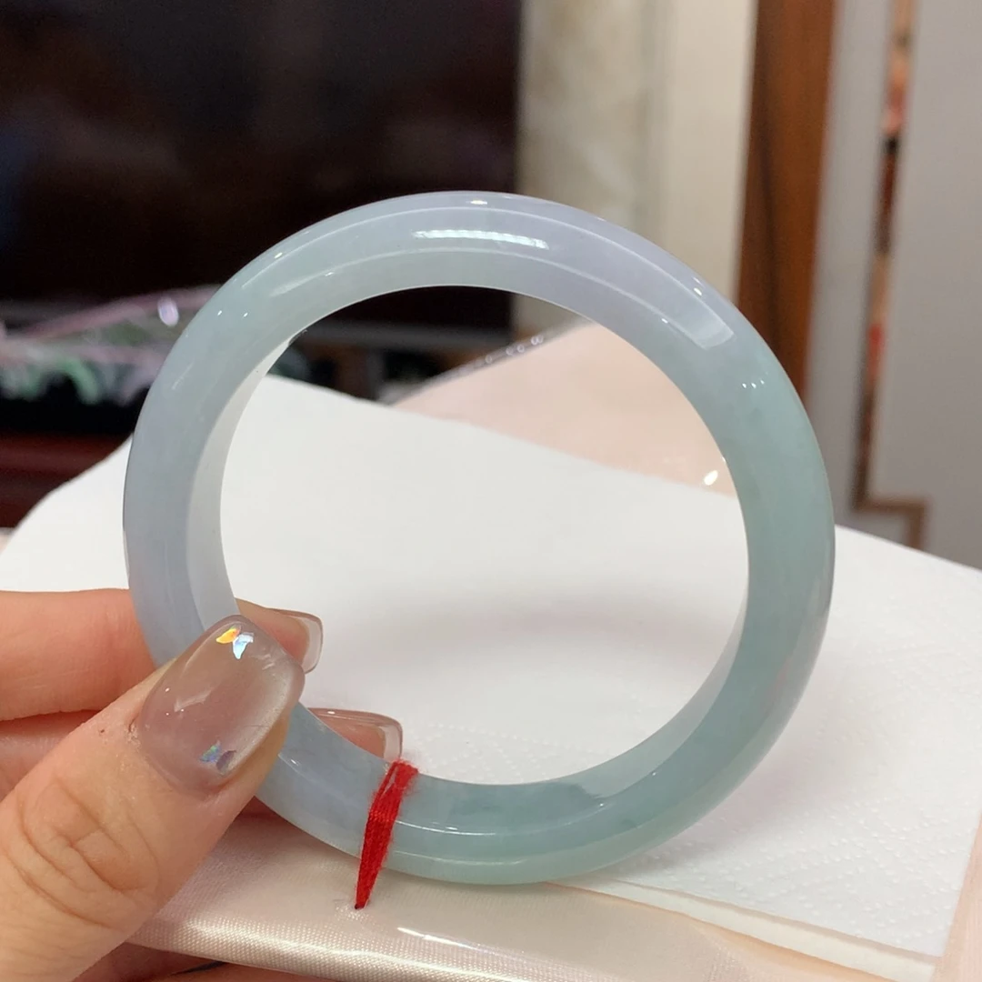 未镶嵌手镯翡翠完美者慎拍三天鉴赏期圈口59.3