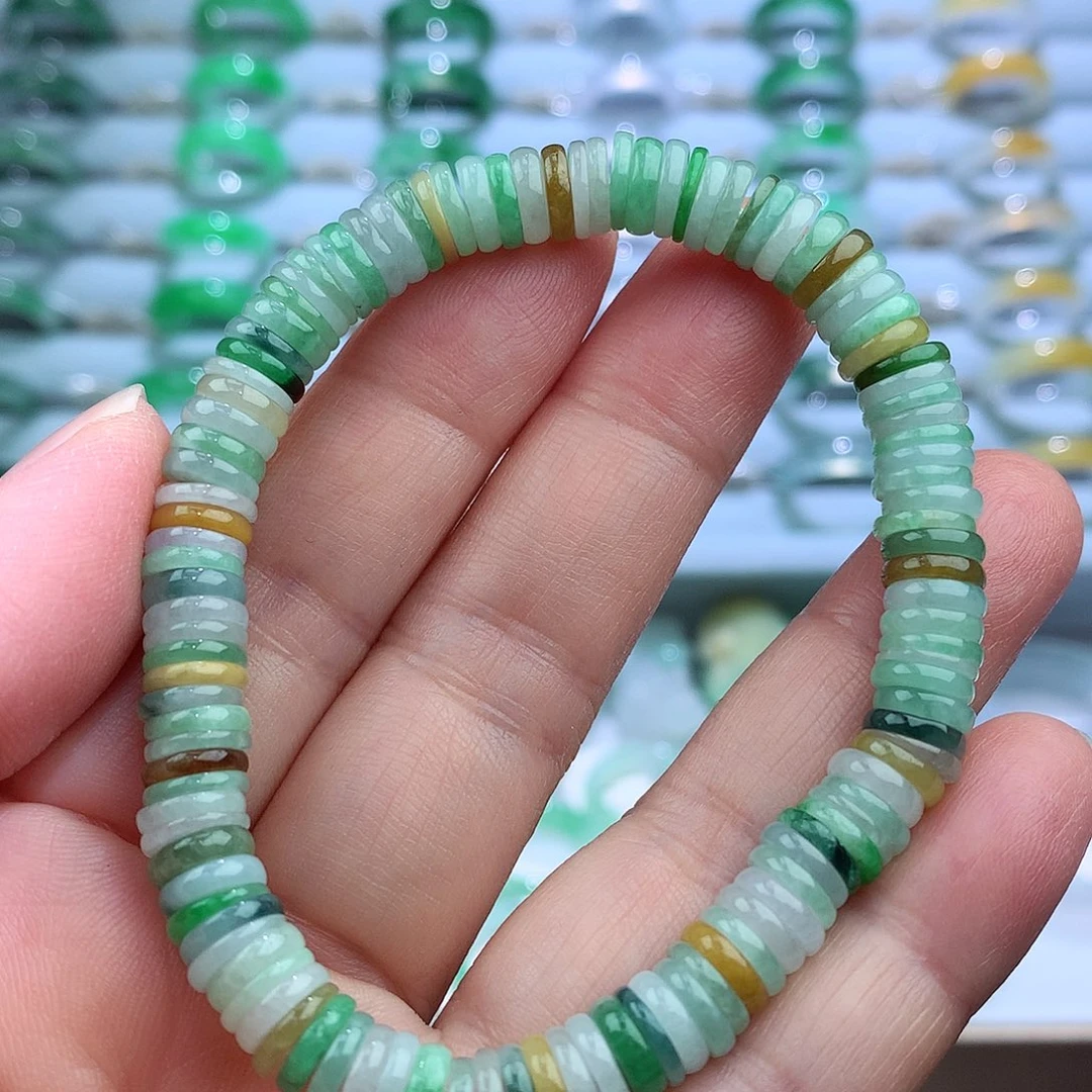 未镶嵌戒指翡翠手串